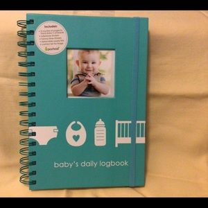 Baby’s Daily Logbook Spiral journal
